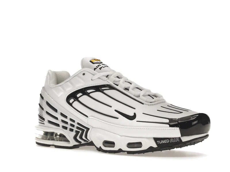 Retro Cushioned Runner - White Black