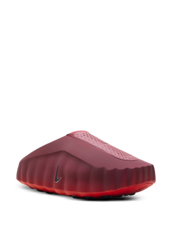 Futuristic Mule Clogs - Burgundy
