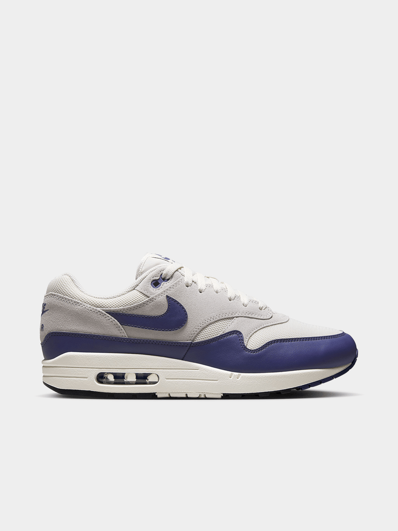 Retro Running Sneaker - Grey Purple