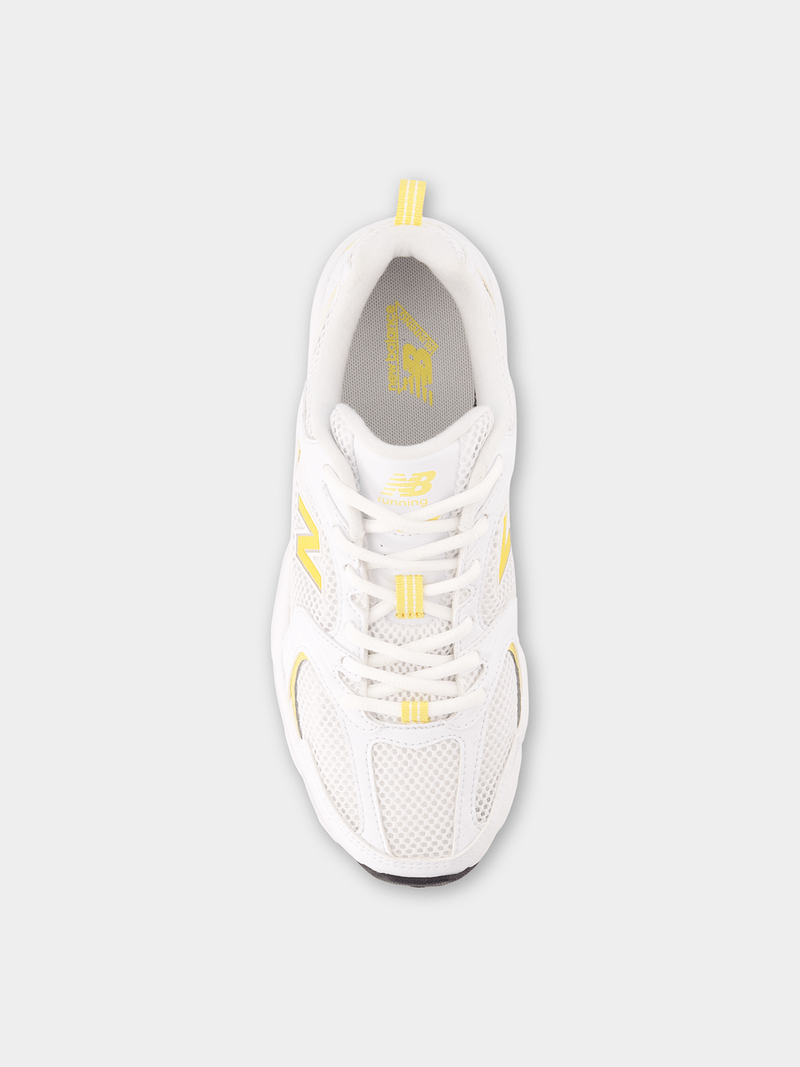 New Balance White/Yellow