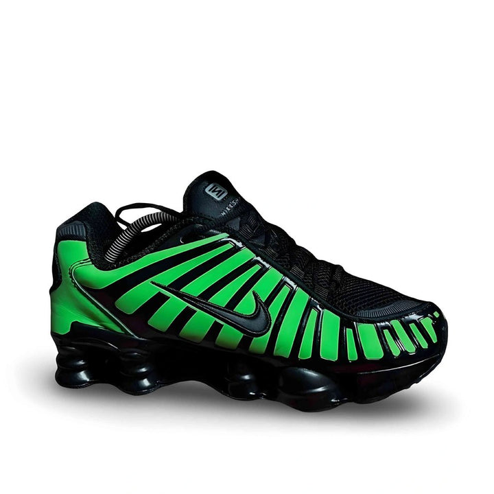 Green strike Low-Top Shox TL