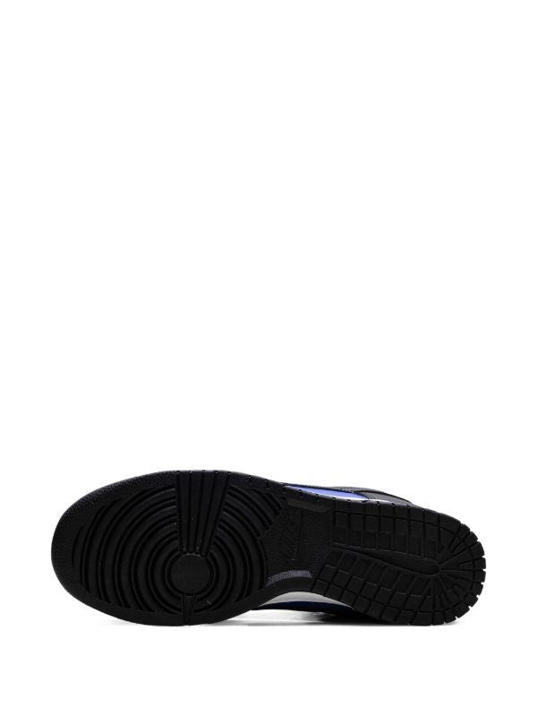 Low-Top Streetwear Sneakers - Blue Black