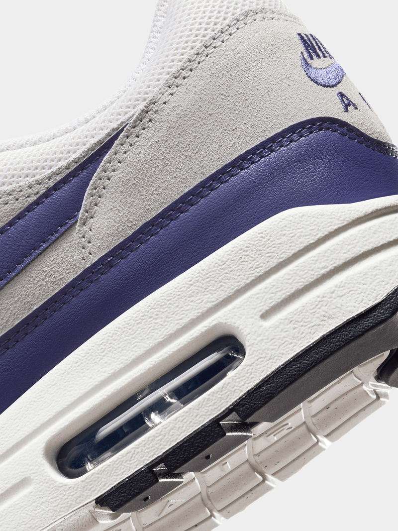 Retro Running Sneaker - Grey Purple