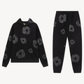 Heavyweight Streetwear Tracksuit - Black