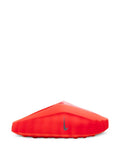 Futuristic Mule Clogs - Orange Red