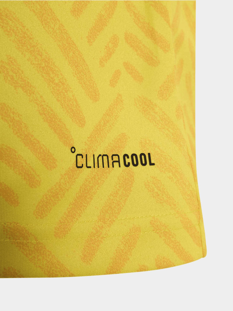 Yellow Geometric Pattern Jersey
