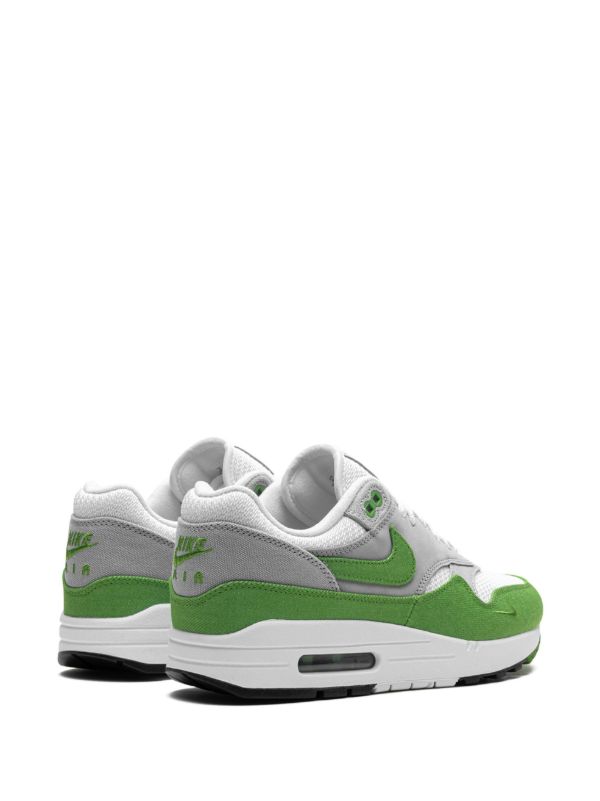 Retro Running Sneaker - Green Grey