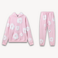 Heavyweight Streetwear Tracksuit - Pink