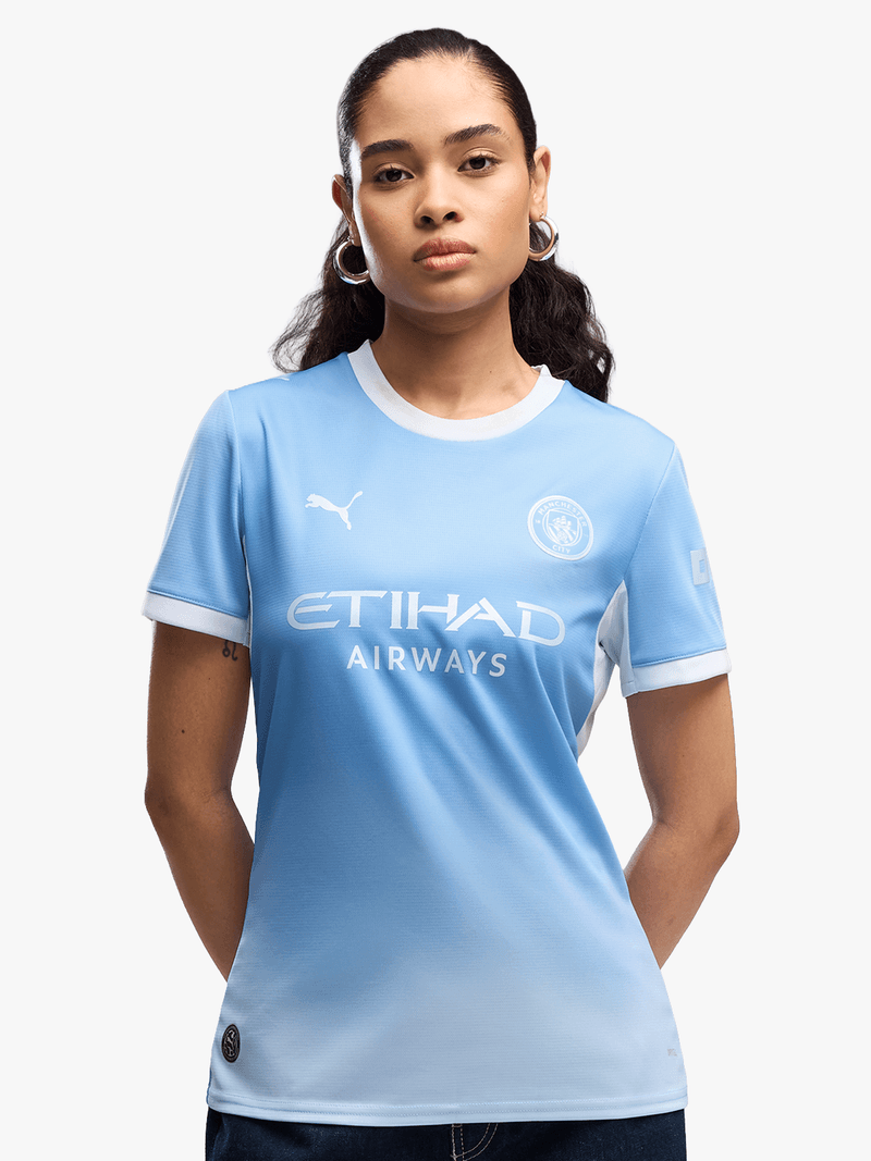 Gradient Crew Neck Jersey - Sky Blue