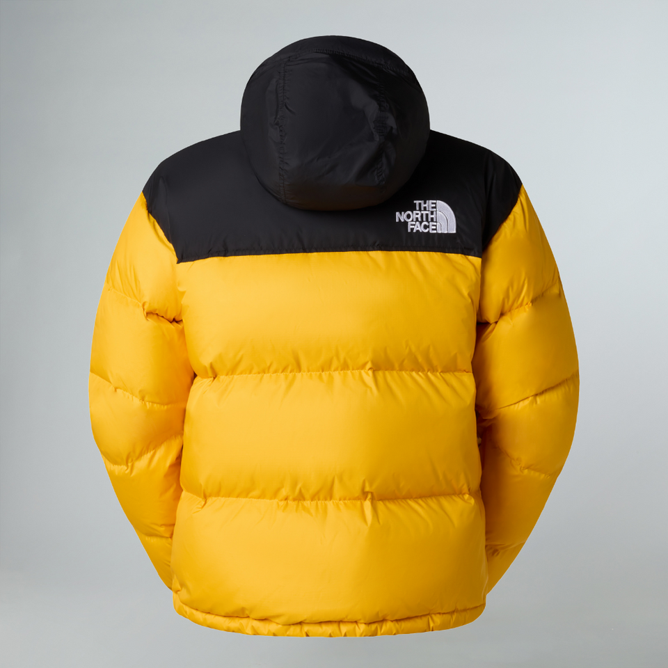 Retro Colorblock Puffer Jacket