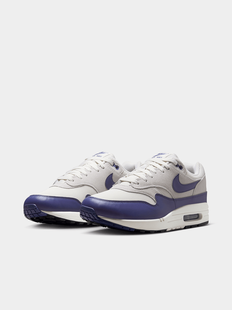 Retro Running Sneaker - Grey Purple