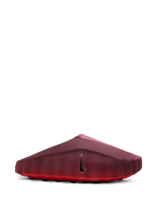 Futuristic Mule Clogs - Burgundy