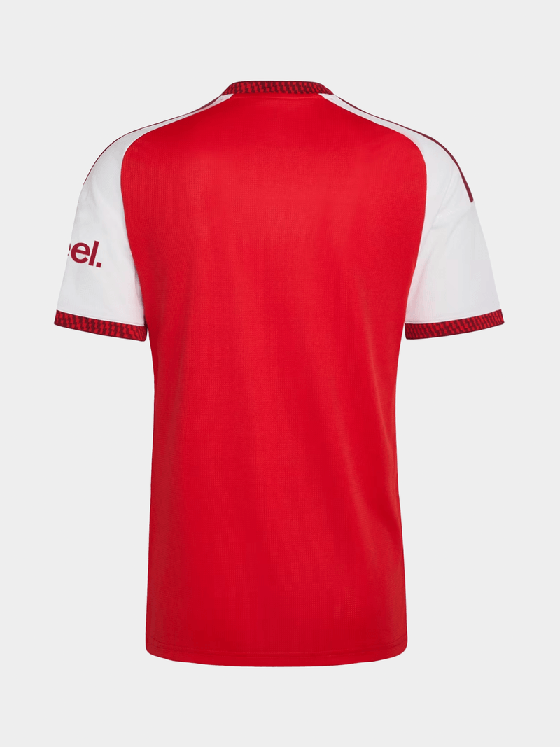 Red White Color Block Jersey