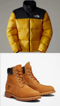 Winter Streetwear Set - Padded Jacket + Retro Sneakers