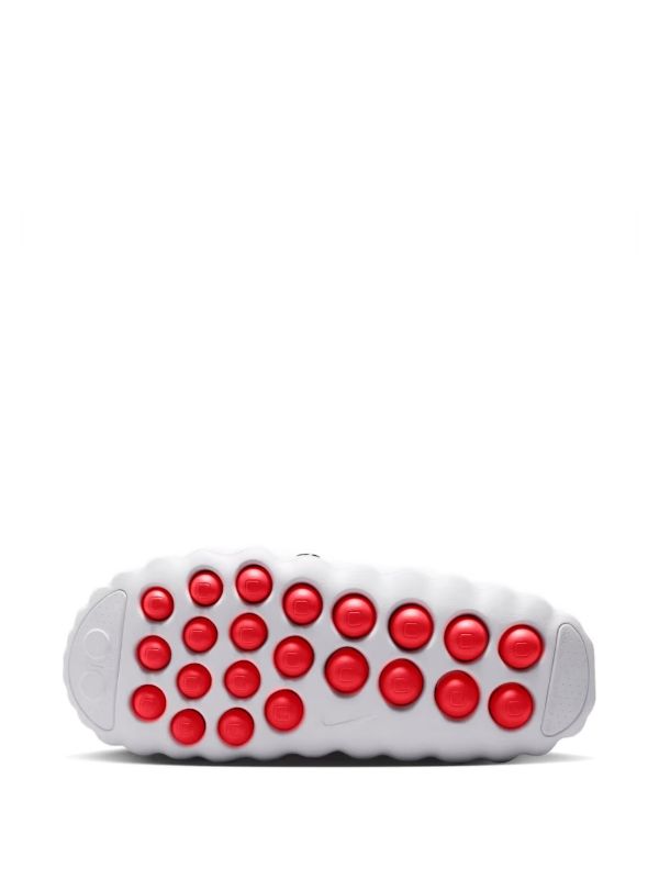 Futuristic Mule Clogs - White Red