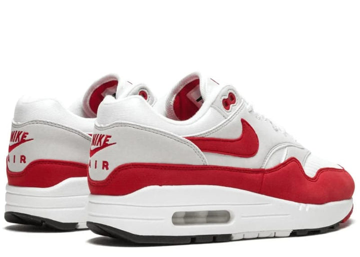Retro Running Sneaker - Red Grey