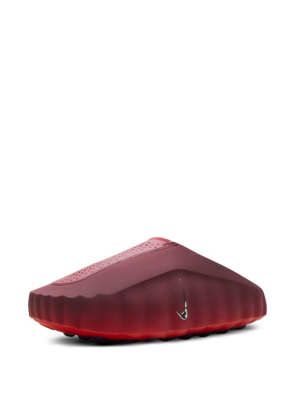 Futuristic Mule Clogs - Burgundy
