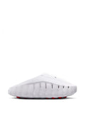 Futuristic Mule Clogs - White Red