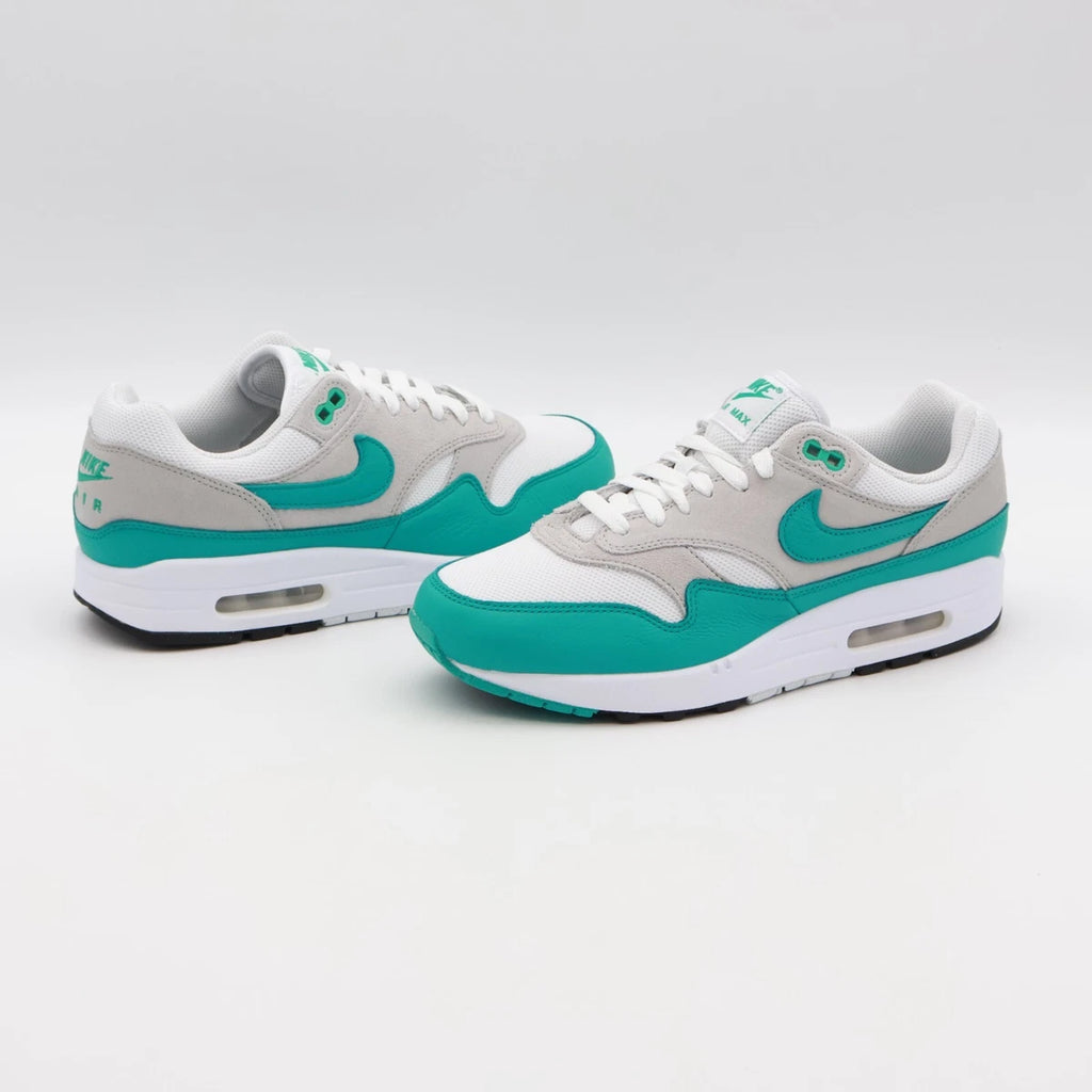 Retro Running Sneaker - Teal Grey