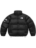 Heavyweight Box-Quilt Puffer Jacket - Black