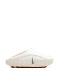 Futuristic Mule Clogs - White Orange