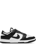 Low-Top Streetwear Sneakers - Black White