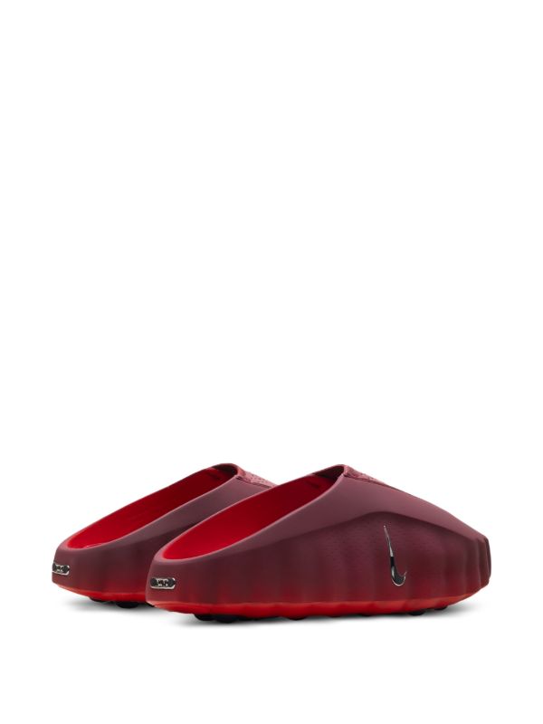 Futuristic Mule Clogs - Burgundy