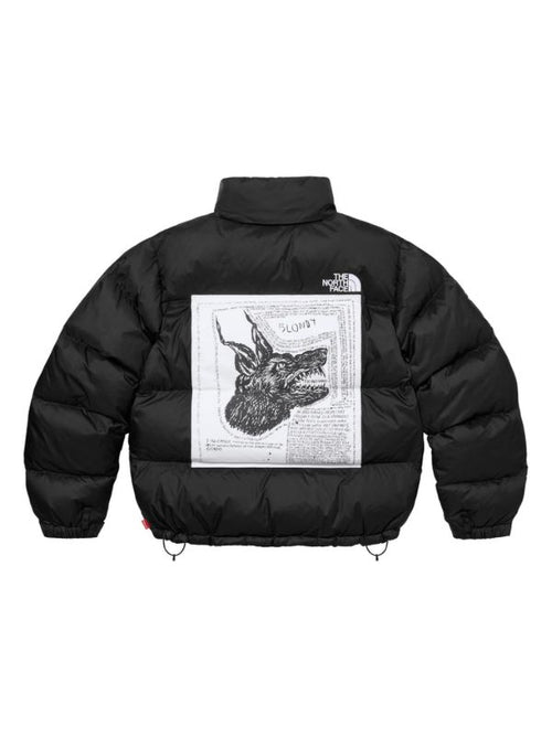Heavyweight Box-Quilt Puffer Jacket - Black