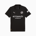 Retro Polo Football Jersey - Black
