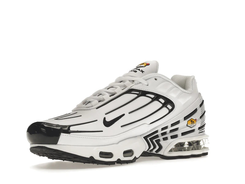 Retro Cushioned Runner - White Black