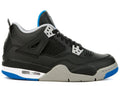 Jordan 4 retro Black/Grey/Blue/White