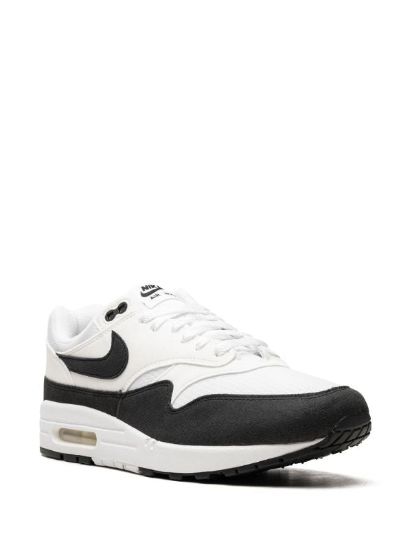 Retro Running Sneaker - Black White
