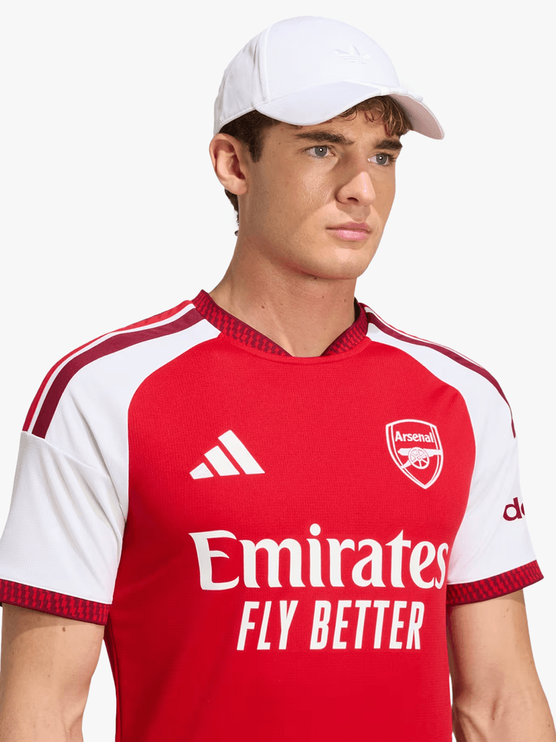 Red White Color Block Jersey