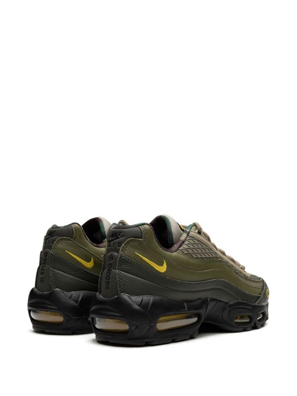 UrbanMax Sneakers in Olive & Black