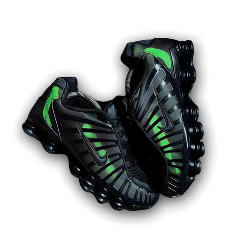 Green strike Low-Top Shox TL