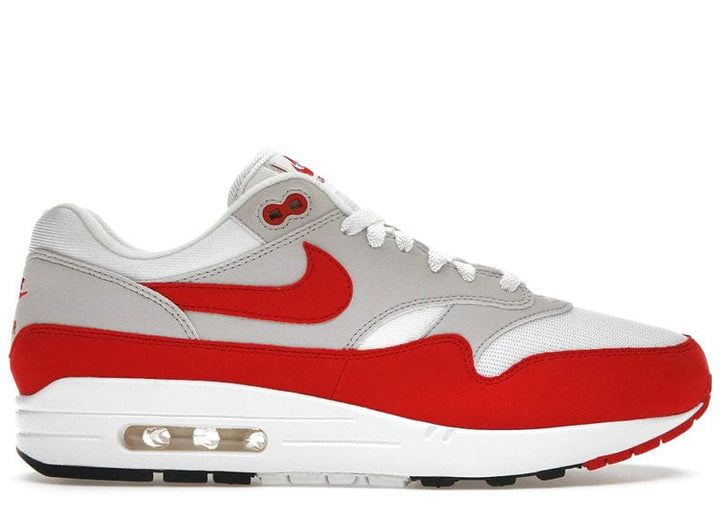 Retro Running Sneaker - Red Grey
