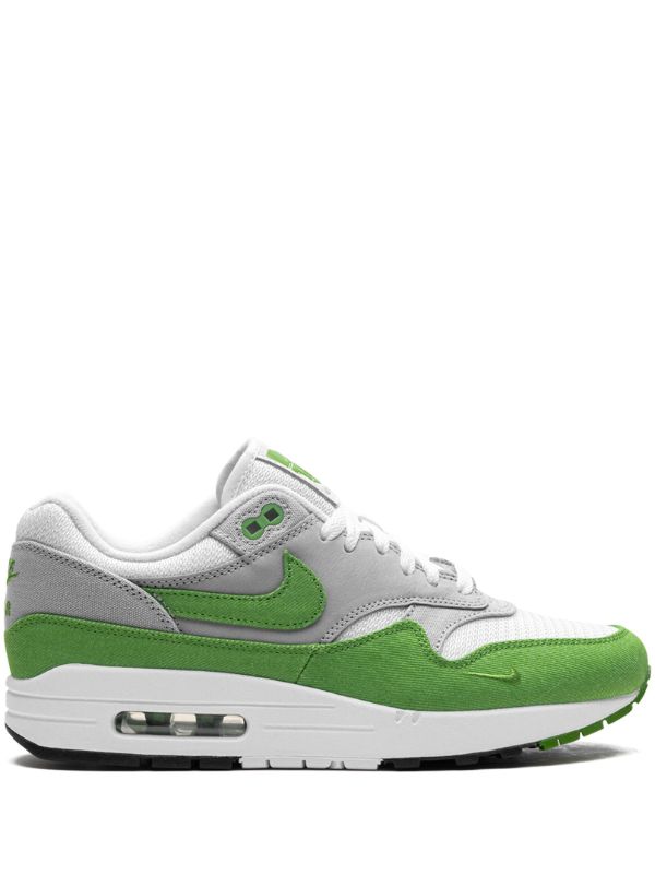 Retro Running Sneaker - Green Grey