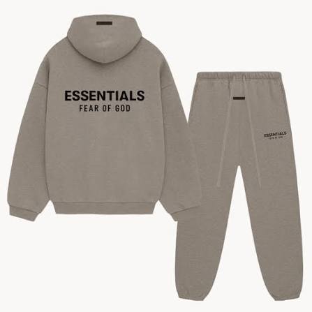 Heavyweight Fleece Tracksuit Set - Taupe