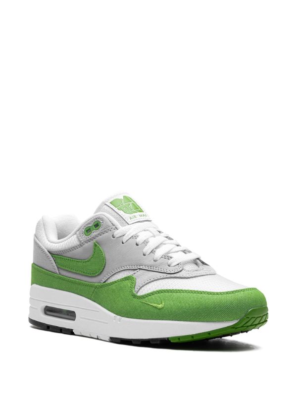 Retro Running Sneaker - Green Grey