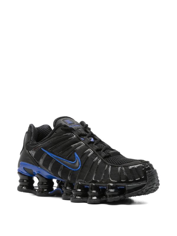 Urban Shox Sneakers – Black & Blue Urban Style Streetwear Shoe