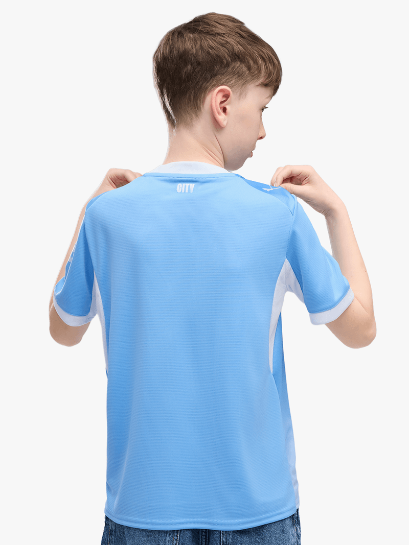 Gradient Crew Neck Jersey - Sky Blue