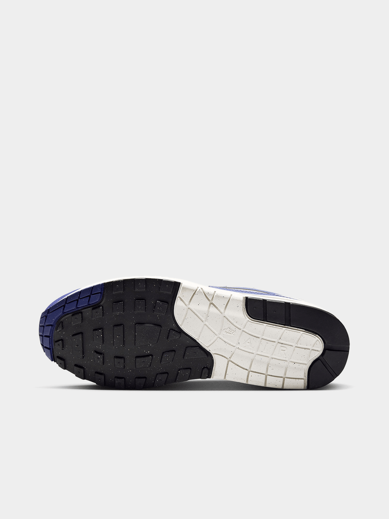 Retro Running Sneaker - Grey Purple
